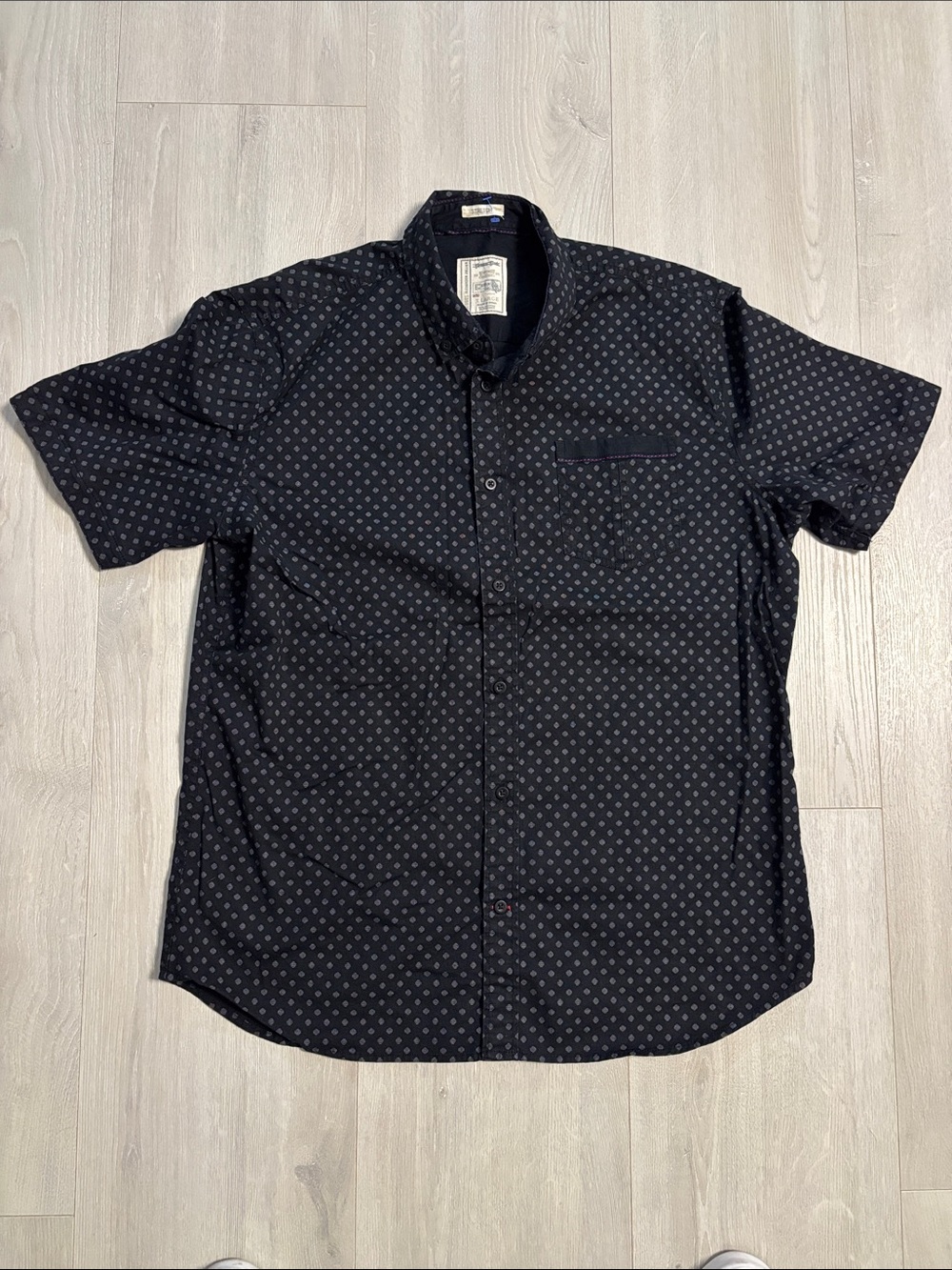 🔥BUNDLESALE Mens XL Colours Alexander Julian Short-Sleeve Button-Down Shirt